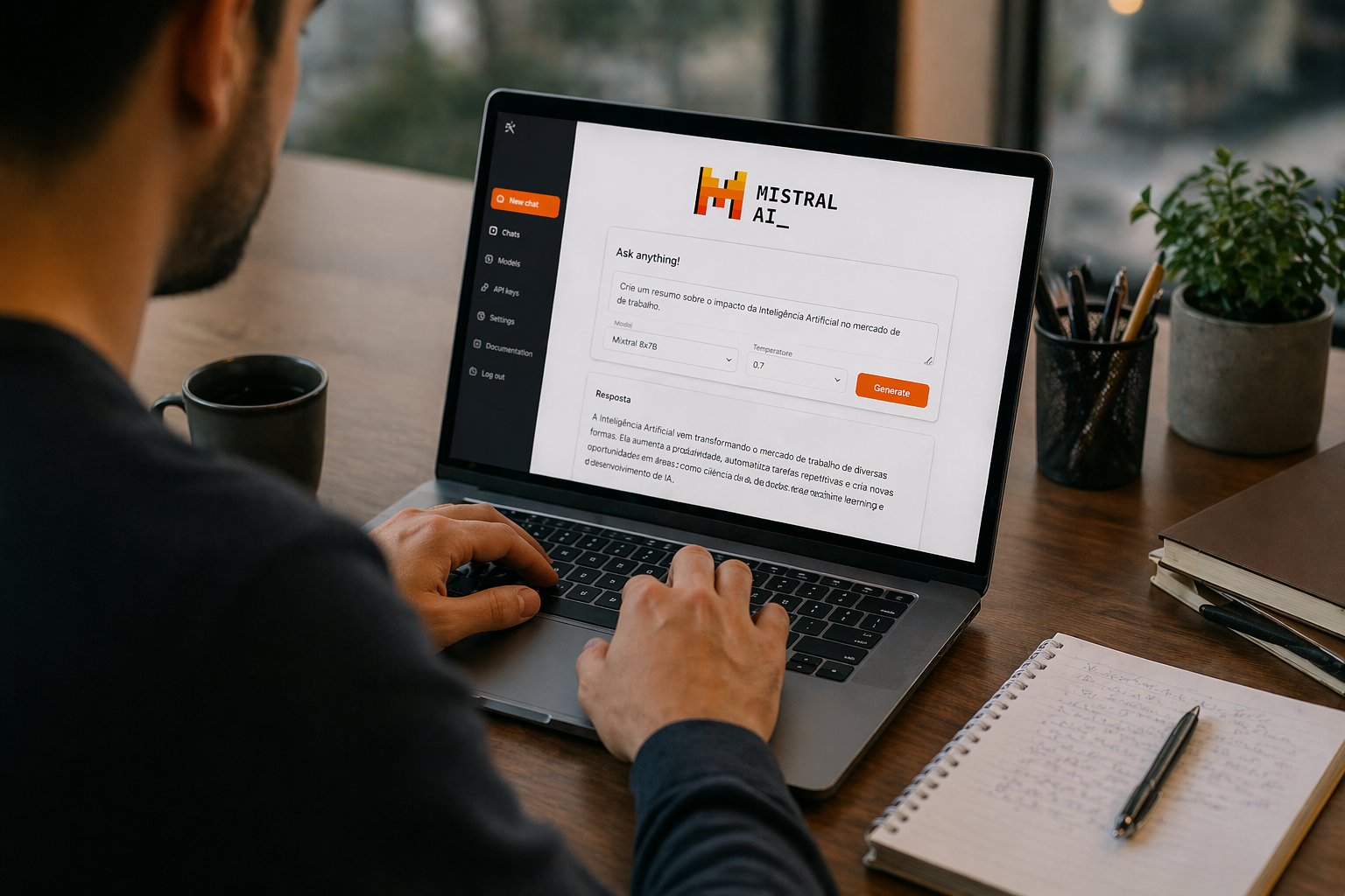 Imagem do artigo O que é Mistral AI e como usar essa IA na prática
