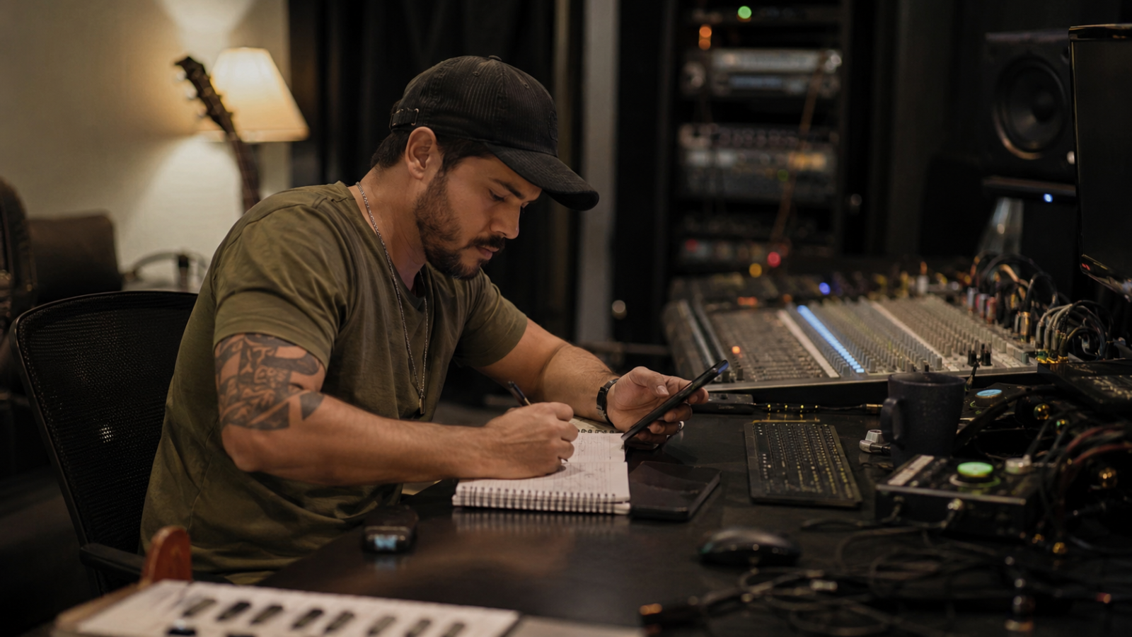 Imagem do prompt 13 Prompts para Produtores Musicais: Organização de Roteiros Curtos