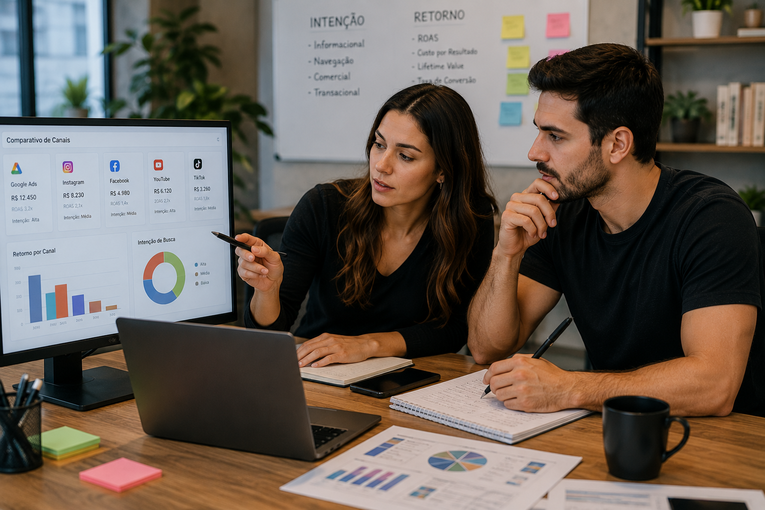 Imagem do prompt 14 Prompts para Comparar Canais Digitais em Marketing Digital e Redes Sociais