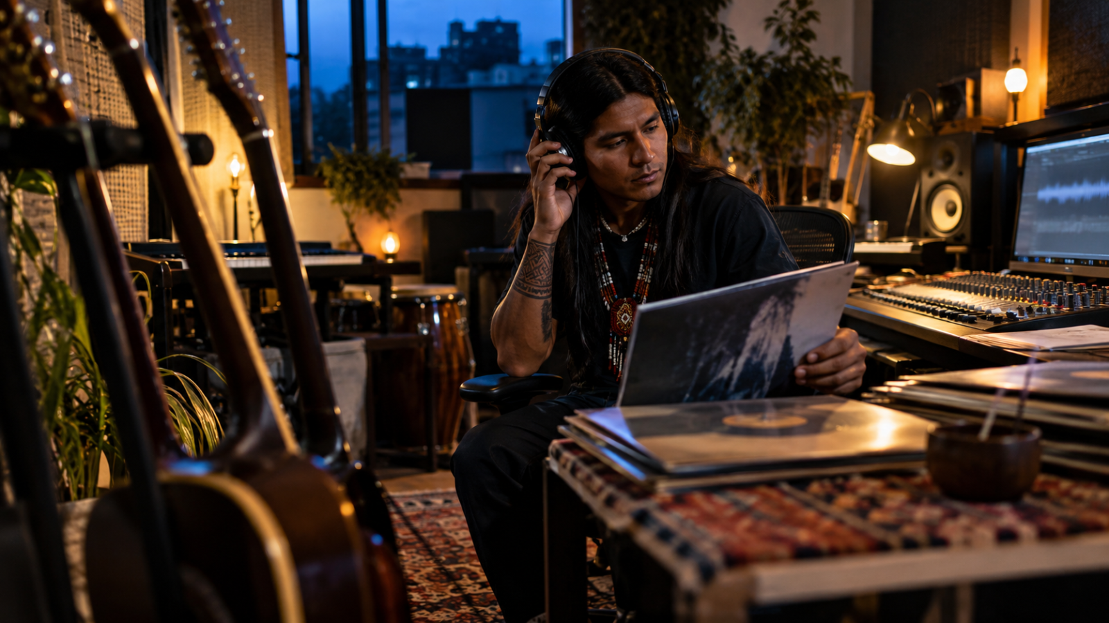 Imagem do prompt 16 Prompts Estratégicos para Portfólios de Produtores Musicais