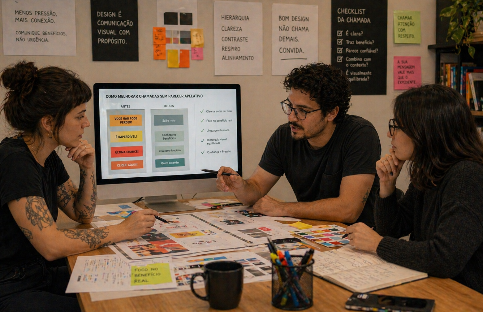 Imagem relacionada a 22 Prompts de IA Para Designers Gráficos Melhorarem Chamadas de Ação
