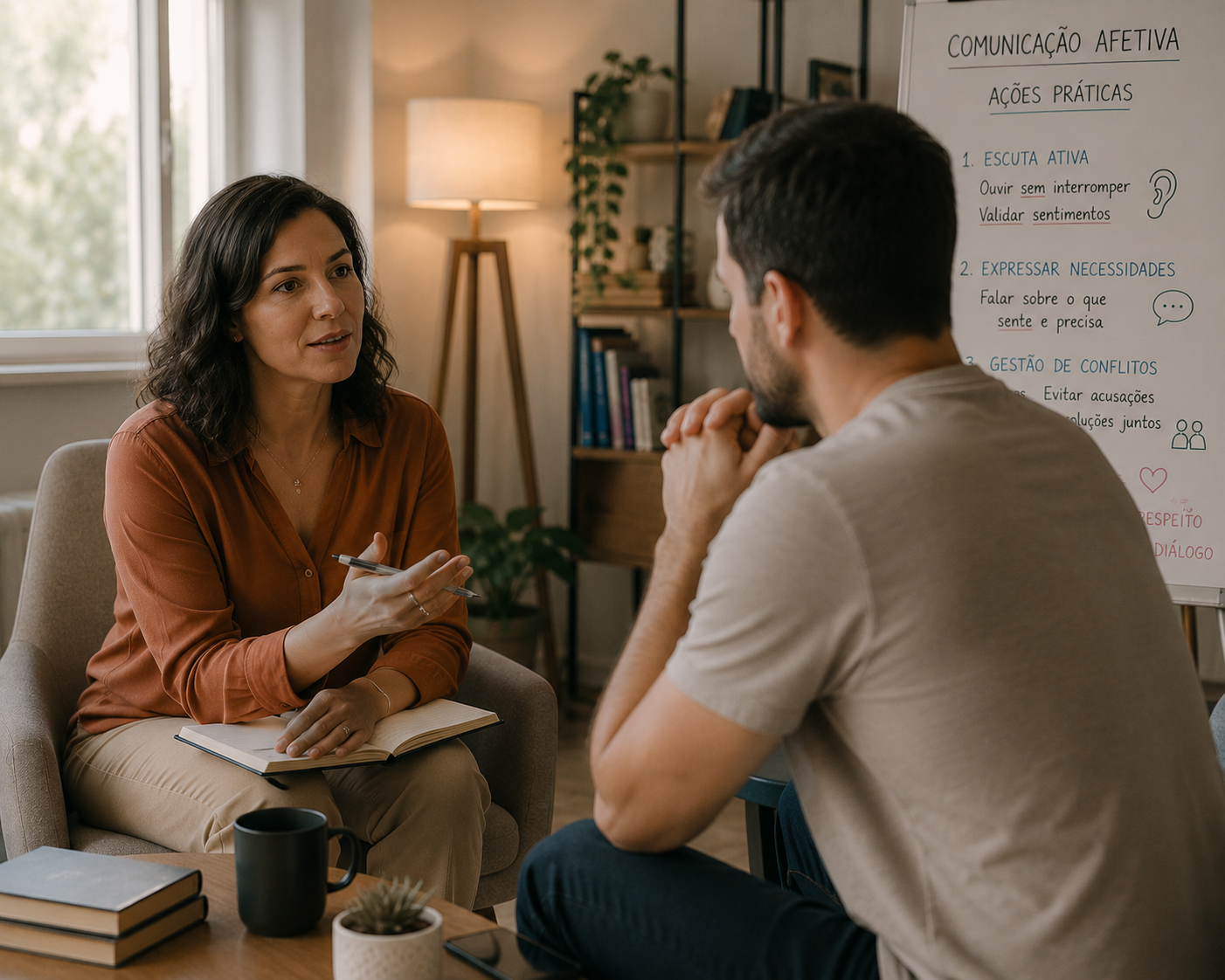 Imagem do prompt 22 Prompts para Comunicação Afetiva em Relacionamentos