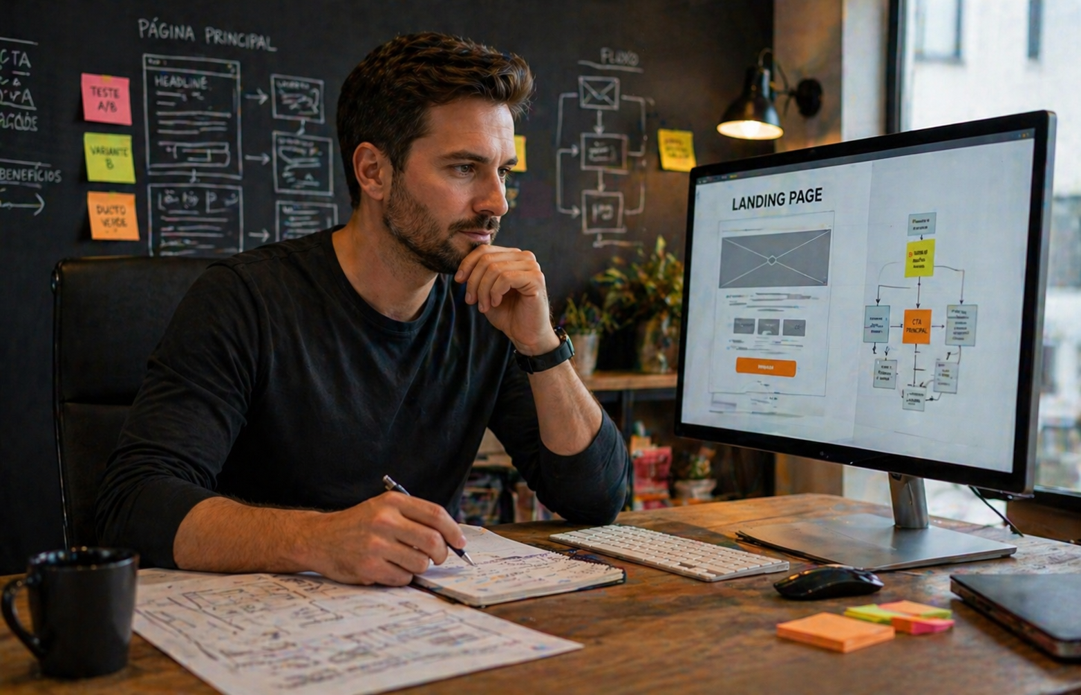 Imagem do prompt 24 Prompts para Testes Simples em Landing Pages com Chat GPT