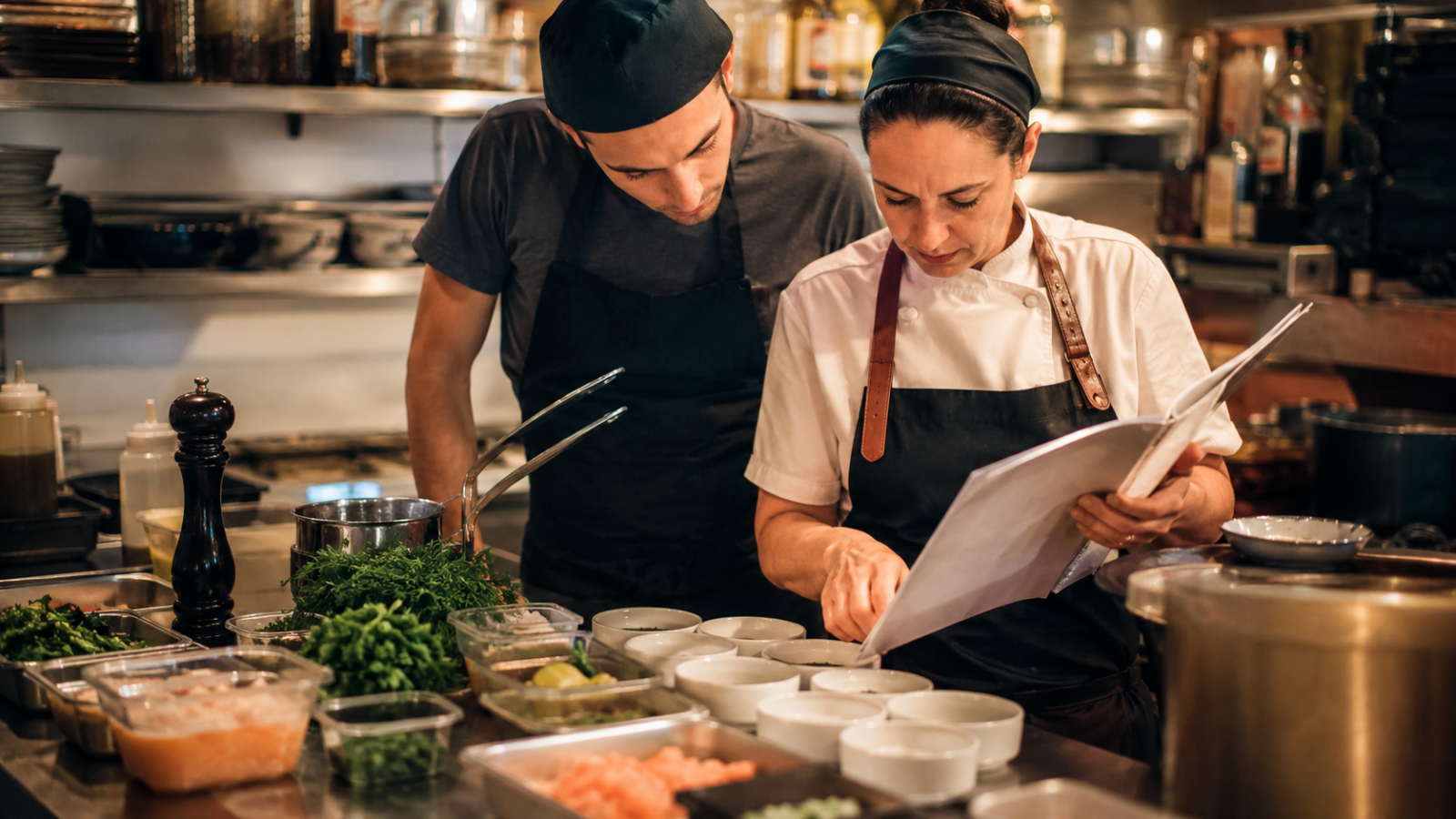 Imagem do prompt 30 Prompts para Organizar Fichas Técnicas de Culinária